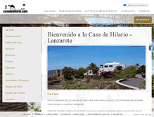 Tablet Screenshot of casadehilario.com
